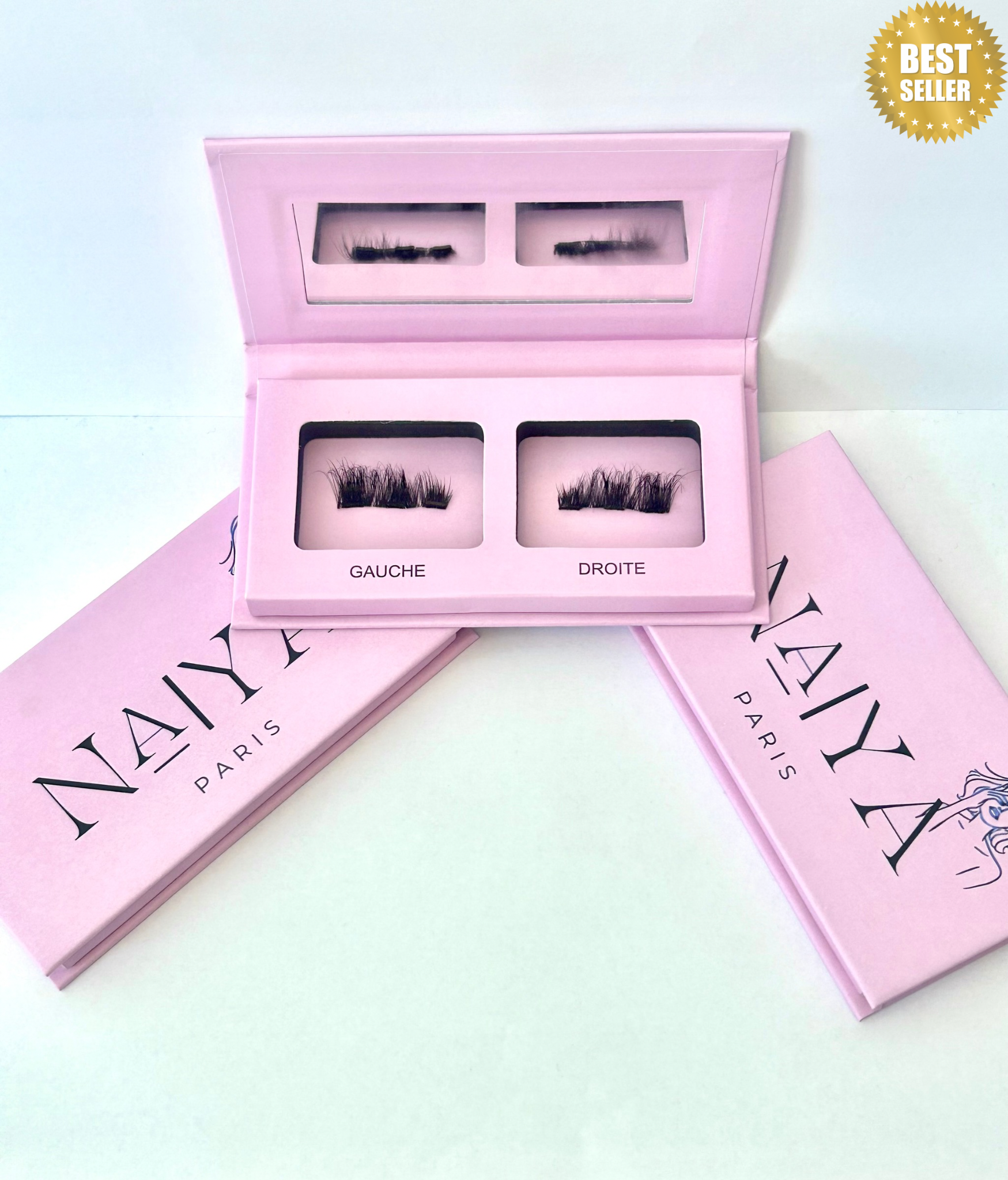 Cils magnétiques effet Volume russe Naiya Paris