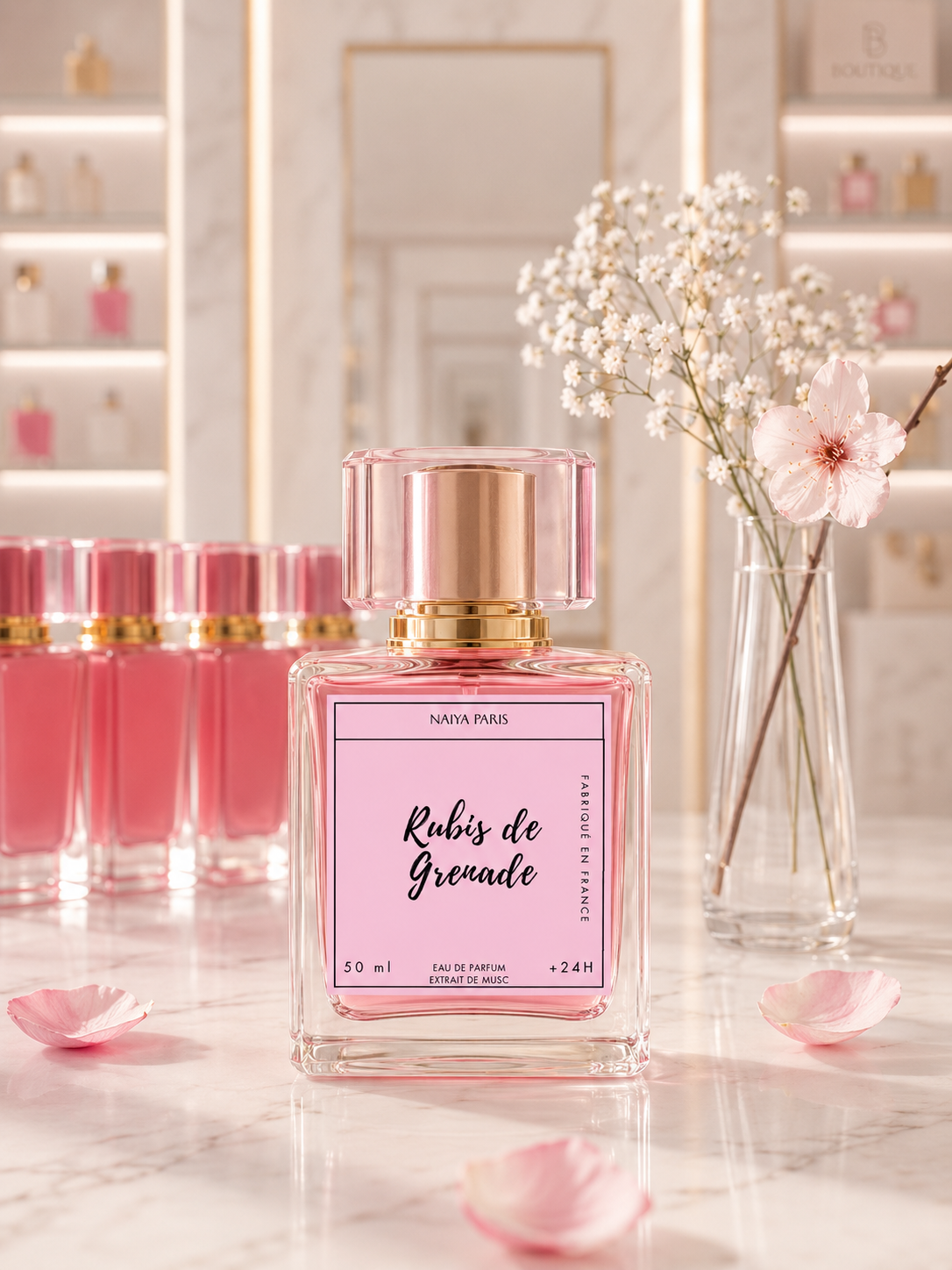 Rubis de Grenade NAIYA Paris